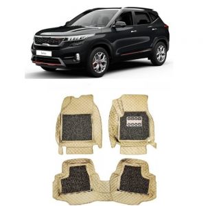 Floor Mats for Seltos - beige